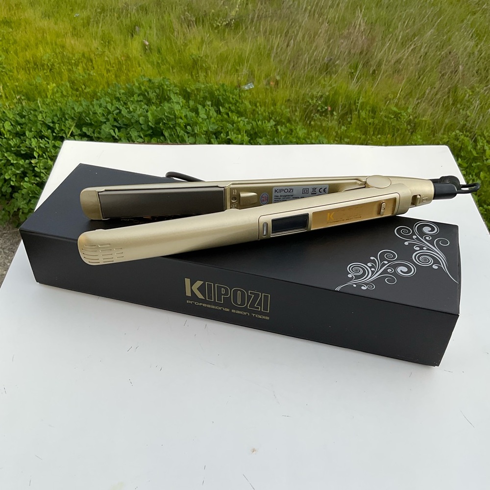 “New” KIPOZI Professional Hair Straightener Salon Flat Iron Hair Styler.  1 In - Picture 16 of 16